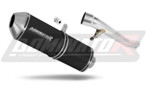 Suzuki GSF 650 BANDIT N / S 2005 - 2006 Pot d'échappement Silencieux OVR NOIR + dB killer
