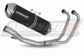 complete exhaust system with muffler DOMINATOR Full System OVR BLACK fits to Suzuki GS 500F 2004  2014