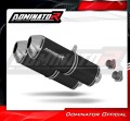 échappement silencieux DOMINATOR OVR noir compatible avec la moto KTM 990 SMT Supermoto Touring  2