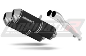 Kawasaki ZZR 1400 2006 - 2011 Exhaust Silencer Muffler OVR BLACK + dB killer