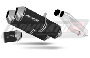 Kawasaki Z1000 2003 - 2006 EU Approuvé Pot d'échappement Silencieux OVR NOIR