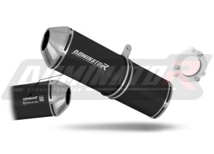 Kawasaki ZX9R 1994 - 2002 EU Approuvé Pot d'échappement Silencieux OVR NOIR