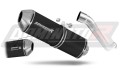échappement silencieux DOMINATOR homologué OVR noir compatible avec la moto Kawasaki Z750 2004  2006