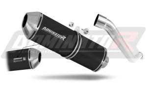 Kawasaki Z750 2004 - 2006 EU Approuvé Pot d'échappement Silencieux OVR NOIR