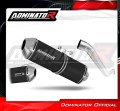 exhaust muffler DOMINATOR homologated road legal OVR BLACK fits to Kawasaki Z750 2004  2006 3
