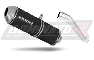 Kawasaki ZX6R 636 2003 - 2004 Pot d'échappement Silencieux OVR NOIR + dB killer