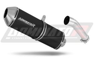 Kawasaki ER 5 500 1996 - 2006 Pot d'échappement Silencieux OVR NOIR + dB killer