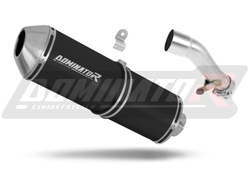 échappement silencieux DOMINATOR OVR noir compatible avec la moto Honda NC 700 / 750 X 2012  2020 3