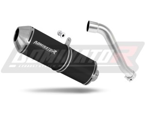 Honda XL 650 V TRANSALP 2001 - 2007 Pot d'échappement Silencieux OVR NOIR + dB killer