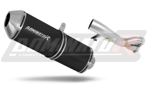 Honda NTV 650 REVERE 1988 - 1997 Exhaust Silencer Muffler OVR BLACK + dB killer