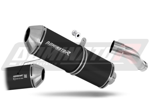 échappement silencieux DOMINATOR homologué OVR noir compatible avec la moto Honda CBR 600F PC41 2011  2015
