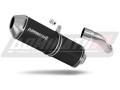 échappement silencieux DOMINATOR OVR noir compatible avec la moto Honda CBR 600F PC41 2011  2015