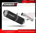 échappement silencieux DOMINATOR OVR noir compatible avec la moto Honda CBF 600 2008  2013 3
