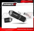 échappement silencieux DOMINATOR homologué OVR noir compatible avec la moto Honda CB 600F HORNET PC41 2007  2013 3