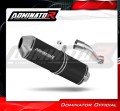 échappement silencieux DOMINATOR OVR noir compatible avec la moto Honda CB 500 X 2017  2019 3
