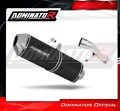 échappement silencieux DOMINATOR OVR noir compatible avec la moto Honda CB 500 1993  2003 3