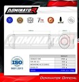 Honda XR 125 L 2003 - 2013 EXHAUST Yamaha Muffler Auspuff Sportauspuff Silencer Echappement Silencieux Scarico Scarichi Escape Wydech Tłumik OVR BL DOMINATOR 1