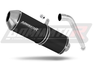 Honda XL 125 V VARADERO 2001 - 2006 Exhaust Silencer Muffler OVR BLACK + dB killer