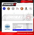 wydech tłumik DOMINATOR OVR CZARNY pasujący do motocykla Derbi Terra Adventure 125 2008 - 2015 3