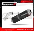 échappement silencieux DOMINATOR OVR noir compatible avec la moto BMW R1200R 2006  2009