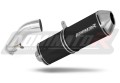 échappement silencieux DOMINATOR OVR noir compatible avec la moto BMW R1200R 2006  2009 3