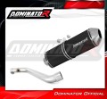 échappement silencieux DOMINATOR OVR noir compatible avec la moto BMW R1100RT