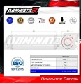 wydech tłumik DOMINATOR OVR CZARNY pasujący do motocykla BMW S1000XR 2015 - 2019 2