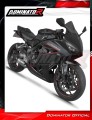 kompletny układ wydechowy z tłumikiem DOMINATOR Full System Tytanowy HP8 pasujący do motocykla Honda CBR 650 R / E-Clutch 2024 - 2025 3