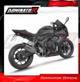 système d’échappement complet avec silencieux DOMINATOR Full System titane HP6 compatible avec la moto Honda CB 650 R / EClutch 2024  2025