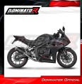 système d’échappement complet avec silencieux DOMINATOR Full System S6 noir compatible avec la moto Honda CB 650 R / EClutch 2024  2025 2