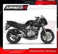Suzuki GSF BANDIT N / S 600 1995 - 1999 EU Approved Motorcycle Muffler Auspuff Sportauspuff Silencer Echappement Silencieux Scarico Scarichi Escape Wydech Tłumik HP6 BLACK Dominator Exhaust System 3