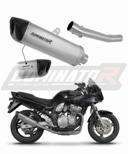 Suzuki GSF BANDIT N / S 600 1995 - 1999 EU Approuvé Pot d'échappement Silencieux Titane HP6