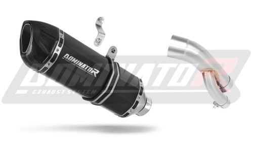 échappement silencieux DOMINATOR HP1 noir compatible avec la moto BMW S1000RR 2017  2018 2