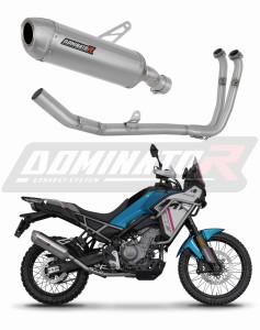 CF MOTO 450 MT 2024 Ligne complète d'échappement Collecteur Silencieux S6 + dB killer