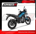 kompletny układ wydechowy z tłumikiem DOMINATOR Full System S6 CZARNY pasujący do motocykla CF MOTO 450 MT 2024  4