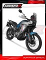 CF MOTO 450 MT 2024 Collector Manifold Full Exhaust System Muffler Auspuff Sportauspuff Silencer Echappement Silencieux Scarico Scarichi Escape Wydech Tłumik MX2 BLACK Dominator Exhaust System 4