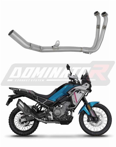 Kolektor wydechowy DOMINATOR  pasujący do motocykla CF MOTO 450 MT 2024