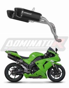 Kawasaki ZX10R 2006 - 2007 Pot d'échappement Silencieux HP6 NOIR + dB killer