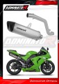 échappement silencieux DOMINATOR titane HP6 compatible avec la moto Kawasaki ZX10R 2006  2007 2