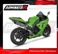 échappement silencieux DOMINATOR titane HP6 compatible avec la moto Kawasaki ZX10R 2006  2007 4