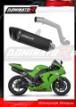 échappement silencieux DOMINATOR HP6 noir compatible avec la moto Kawasaki ZX10R 2006  2007 2