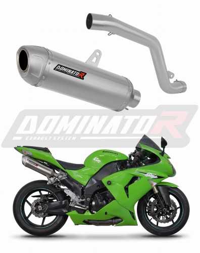 échappement silencieux DOMINATOR S6 compatible avec la moto Kawasaki ZX10R 2006  2007