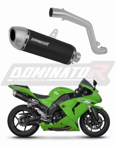 Kawasaki ZX10R 2006 - 2007 Pot d'échappement Silencieux S6 NOIR + dB killer