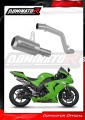 échappement silencieux DOMINATOR GPS compatible avec la moto Kawasaki ZX10R 2006  2007 2