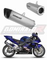 échappement silencieux DOMINATOR titane HP6 compatible avec la moto Honda CBR 954 2002  2003