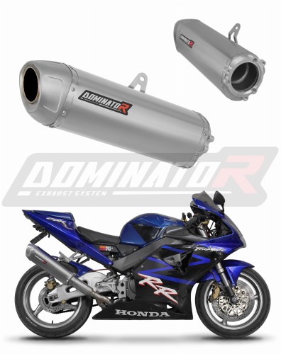 échappement silencieux DOMINATOR S6 compatible avec la moto Honda CBR 954 2002  2003