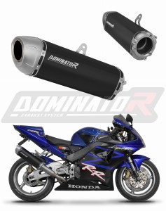 Honda CBR 954 2002 - 2003 Pot d'échappement Silencieux S6 NOIR + dB killer