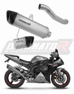 Yamaha YZF R1 1000 RN09 2002 - 2003 EU Approuvé Pot d'échappement Silencieux Titane HP6 + dB killer