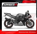 wydech tłumik DOMINATOR Homologowany HP6 CZARNY pasujący do motocykla Yamaha YZF R1 1000 RN09 2002 - 2003 5