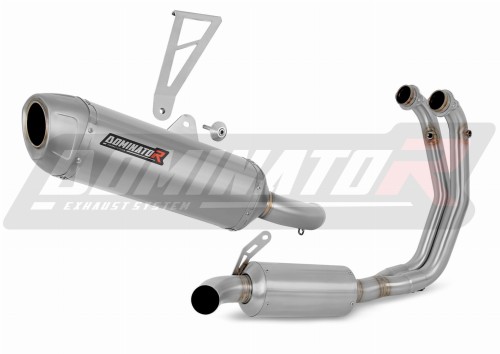 système d’échappement complet avec silencieux DOMINATOR Full System S6 compatible avec la moto Aprilia Tuono 660 2021  2024